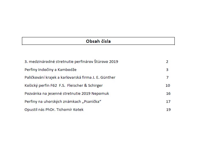 Perfiny 2019 2 obsah