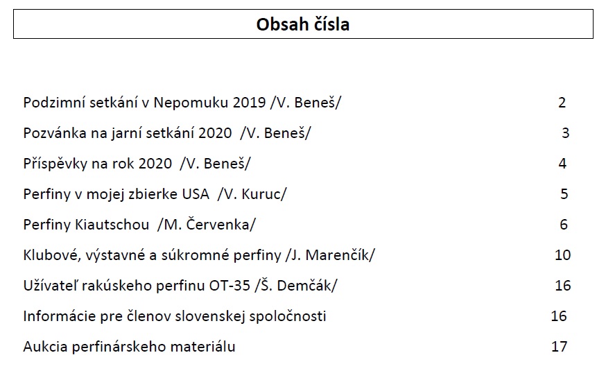 Perfiny 2019 4 obsah