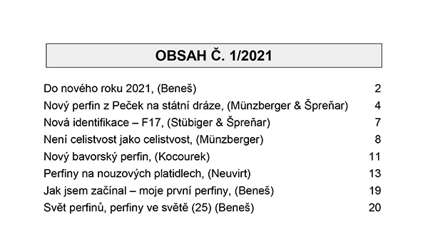 Perfiny 2021 1 obsah